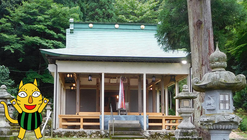 写真：下塩津神社（滋賀県長浜市西浅井町集福寺鎮座）