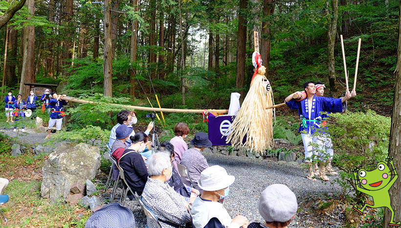 写真：南宮神社（長野県木曽郡木曽町日義鎮座）