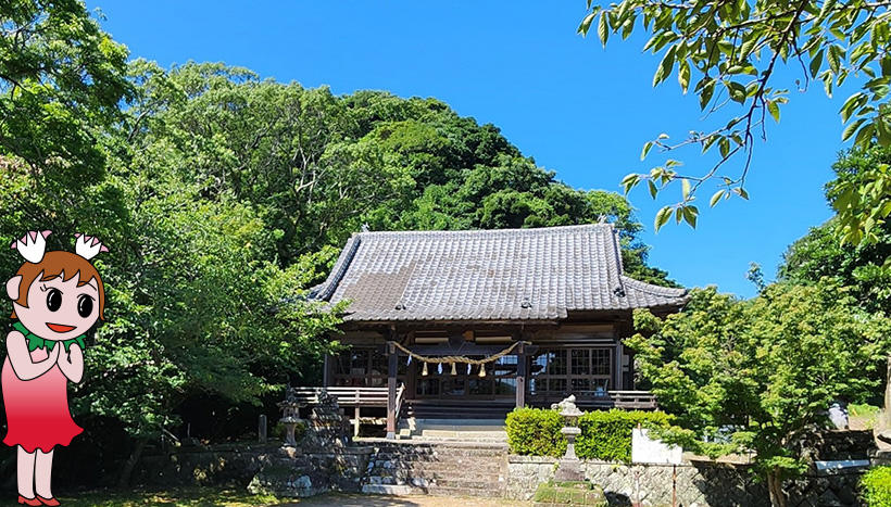 写真：松島神社（長崎県西海市松島 鎮座）