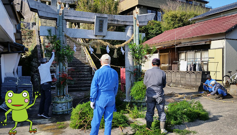 写真：松島神社（長崎県西海市松島 鎮座）